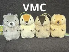 マーモットのもっとっと モア VMC ぬいぐるみ　マスコット　全4種コンプセット
