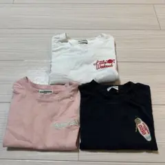 バースデイ しまむら コラボ リトルウィークエンド 半袖Tシャツ 100cm