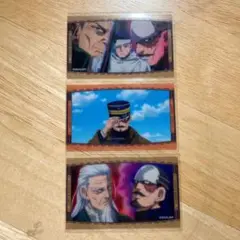 【ゴールデンカムイ】クリアシート　鶴見中尉＆尾形百之助＆土方歳三