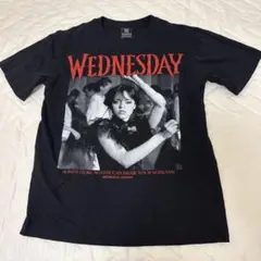 Wednesday Adams Tシャツ ブラック