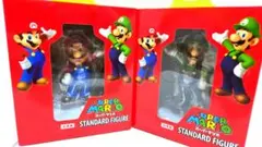 スーパーマリオ マリオ、ルイージ フィギュア 2体セット