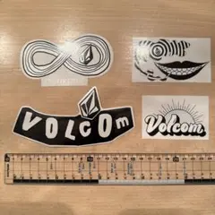 Volcom(ボルコム)ステッカー4枚セット