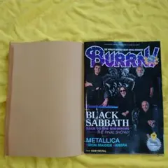最新　BURRN　２０２５　９　オジー　オズボーン　ブラック　サバス　バーン