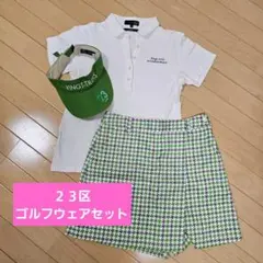 ２３区　ゴルフウェア　 ポロシャツ　スカート