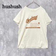 HusHush 半袖 Tシャツ サイズ2 平成シャツロゴシャツ　カジュアル
