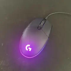 Logitech RGBマウス 有線 6ボタン