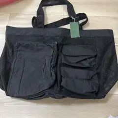 Paul Smith メッシュトートバッグ ブラック　プール　レジャー