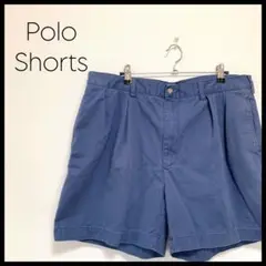 Polo ショートパンツ 青