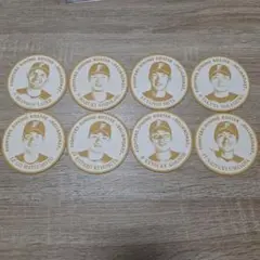 北海道日本ハムファイターズ コースター 非売品 限定品 ファイターズ 8枚セット