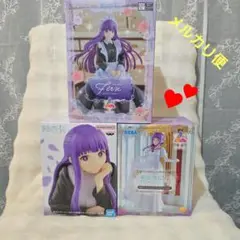 葬送のフリーレンフィギュア フェルン メイドコスチューム &ほおづえ胸像&ドレス