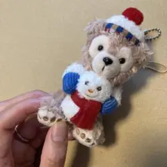 ダッフィー 2019 ウィンターホリデー ぬいぐるみ ストラップ