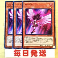 遊戯王 レッド・ノヴァ レッドノヴァ 3枚セット ピヴォ　e