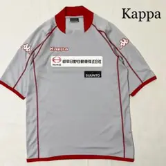 Kappa 刺繍ロゴ 日野自動車 サッカーシャツ ラグビーシャツ Tシャツ M