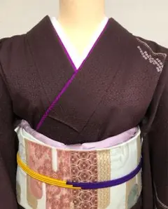 【 高級 】大人色の付け下げ　美品