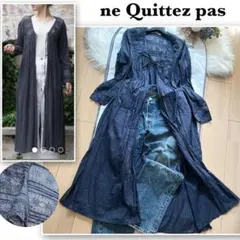 タグ付新品未使用neQuittezpasヌキテパレースガウン⭐︎黒カーディガン タグ付新品未使用neQuittezpasヌキテパレースガウン⭐︎黒