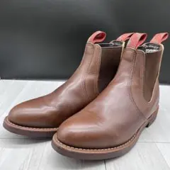 希少 レッドウィング 26 サイドゴア ブーツ チェルシー ブラウン 8192
