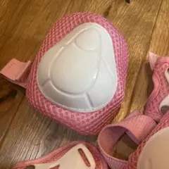 子供用 膝と肘のプロテクター ピンク
