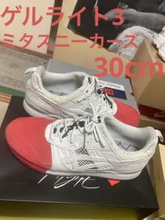 レアなゲルライト3ミタスニーカーズコラボ30cm