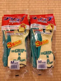 SHOWA グリップ　ソフトタイプMサイズ　3双パック✕2