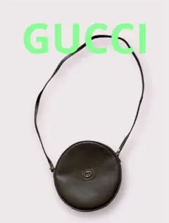 グッチ ショルダーバッグ 丸型