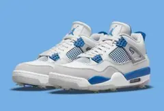 極少 NIKE AIR JORDAN 4 GOLF MILITARY BLUE