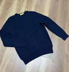 【美品】Mc GEORGEマックジョージ ケーブルクルー マックイーン ニット