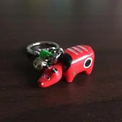 赤べこ　キーホルダー