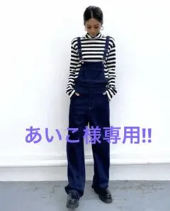 sudoサロペット ネイビー sudoサロペット ネイビー