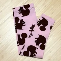 ミニロディーニ リス レギンス ピンク 2-3y