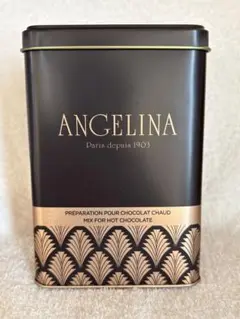 アンジェリーナのチョレートパウダー缶