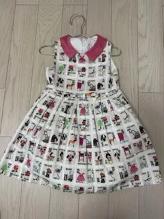 simonetta シモネッタ アルファベットワンピース　4歳