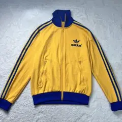 アディダス　70S TRACKTOP 黄×青　M