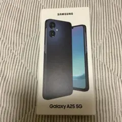 （未開封品） Galaxy A25 5G 本体 ブラック SIMフリー