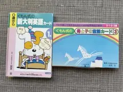 くもん式の新大判英語カード 動揺カード　英語カード　まとめ売り