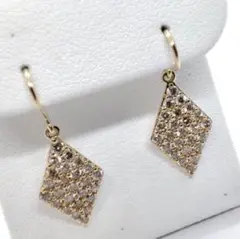 K18 ダイヤ 0.50ct 0.50ct ピアス ジュウル(神楽坂宝石)