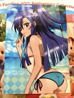 コミケ106 戦姫絶唱シンフォギア ブロマイド 風鳴翼 日焼け水着