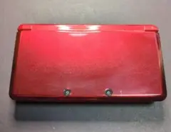 【本体単品】ニンテンドー3DS本体　フレアレッド①　動作確認済み