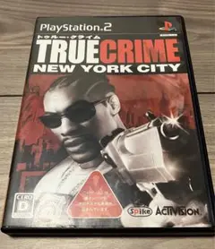 TRUE CRIME NEW YORK CITY PS2 ハガキ付き