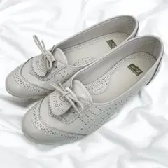 Onitsuka Tiger NORICO タッセルフラットシューズ 23.5 美品□オニツカタイガーノリコ NORICO□フラットシューズ