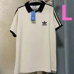 即決歓迎 新品adidasアディダスワッフルTシャツ半袖ポロツMサイズRl adidas アディダス ワッフル Tシャツ 半袖 ポロシャツ 男女兼用