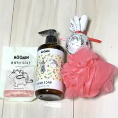 ムーミン　バスギフトCA  　ハンドソープ　バスソルト　バスボム　バススポンジ