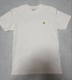 carhartt ホワイト Tシャツ Sサイズ ワンポイント