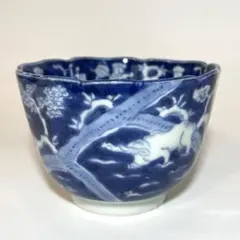 古伊万里 中国二十四孝 向付② 骨董