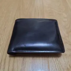 土屋鞄 二つ折り財布 黒 ブラック