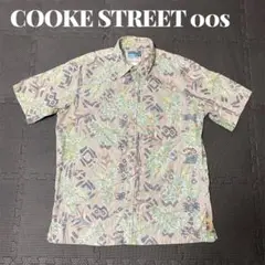 希少　cooke street 柄シャツ　アロハシャツ　00s