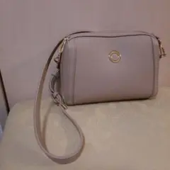 MercuryDuoベージュ ショルダーバッグ