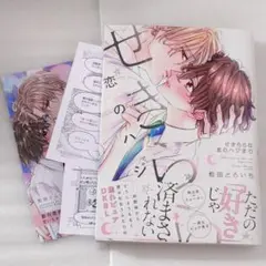 BLコミック せきららな恋のハジまり 松田とらいち