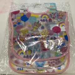 ポケット付きお食事エプロン