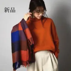 新品 Joshua Ellis ジョシュア エリス カシミア 大判 ストール
