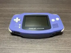ゲームボーイアドバンス パープル GBA 動作品
